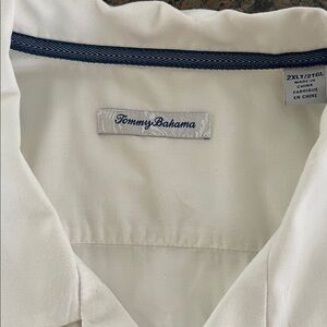 Tommy Bahama White/blue Collared Shirt
